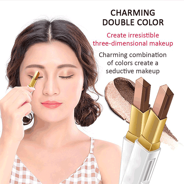 Gradient Two-color Eye Shadow Stick