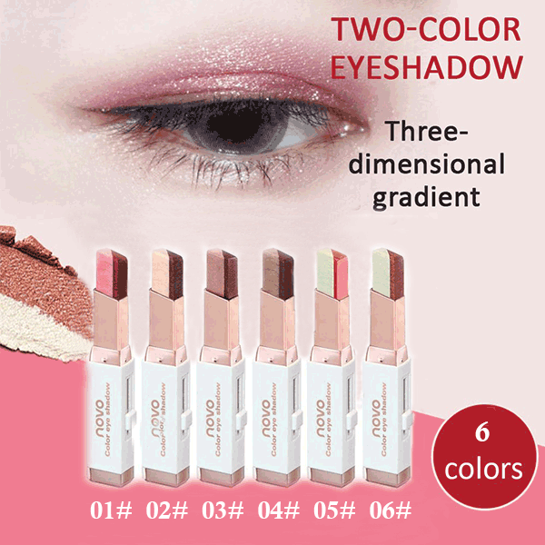 Gradient Two-color Eye Shadow Stick