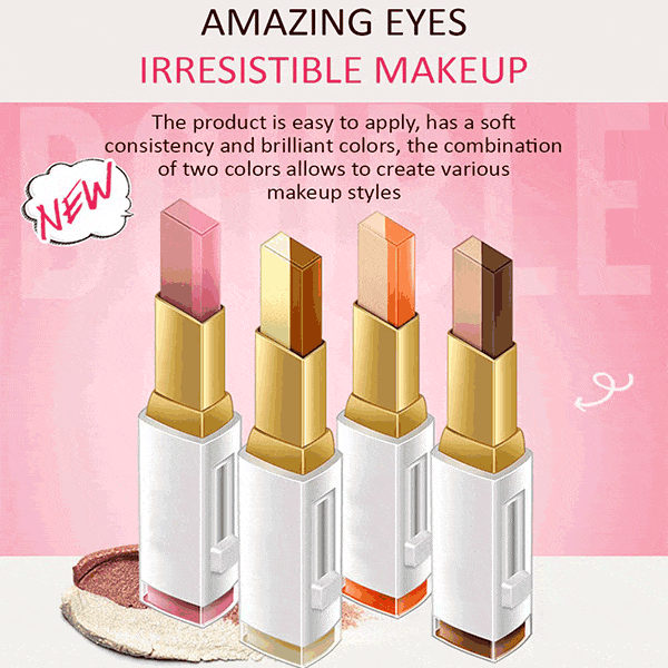 Gradient Two-color Eye Shadow Stick