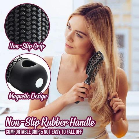 Detangle Hairbrush with Nylon Bristles
