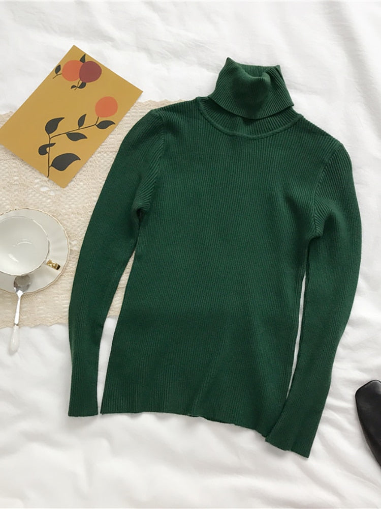 Winter Thick Sweater Ribbed Pullover