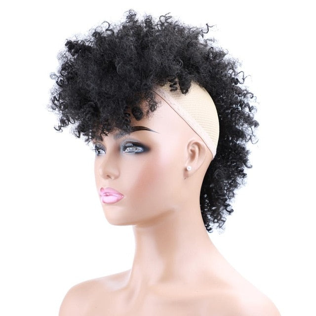 Curly Middle-Part Wig