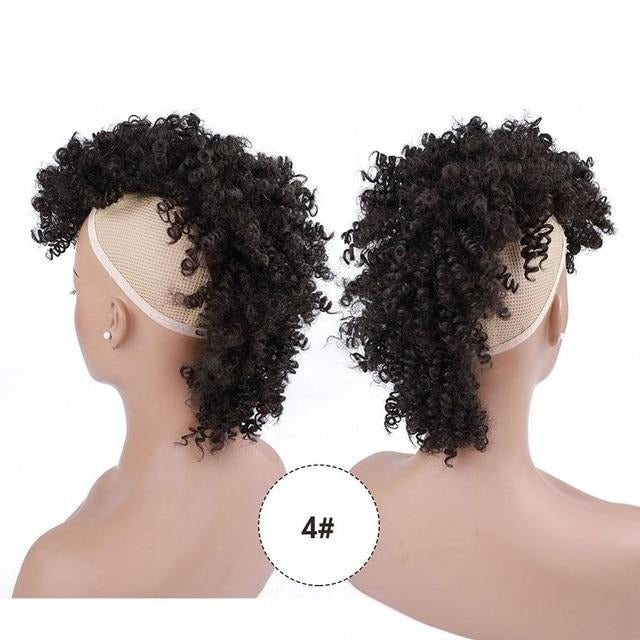 Curly Middle-Part Wig