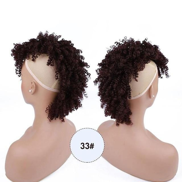Curly Middle-Part Wig