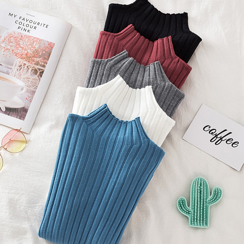 Ribbed Knitted Sweater