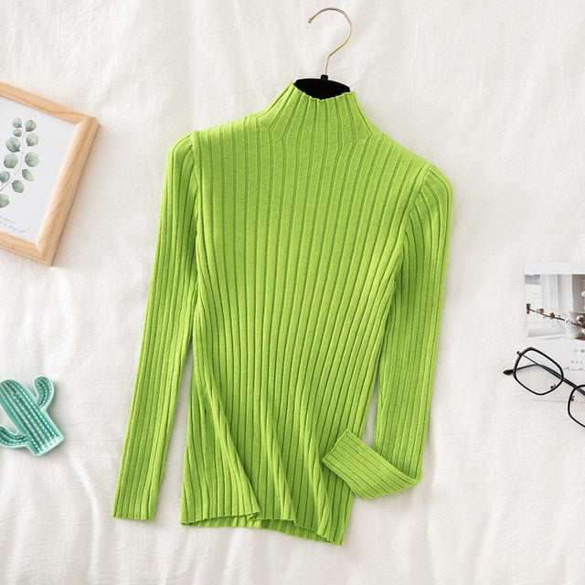Ribbed Knitted Sweater