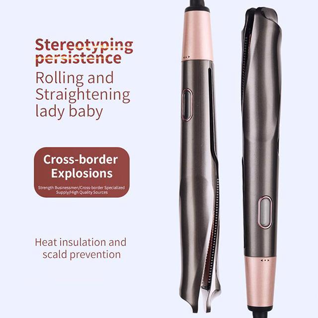 Hair Straightener Curling Iron 2 in 1