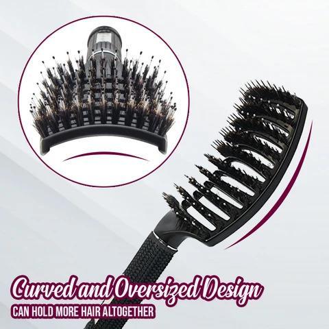 Detangle Hairbrush with Nylon Bristles