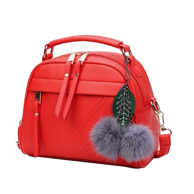 Ladies PU Leather Handbag