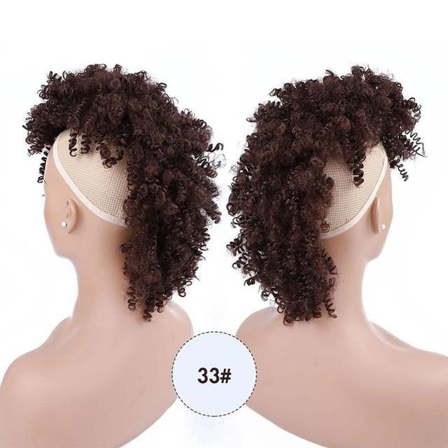 Curly Middle-Part Wig