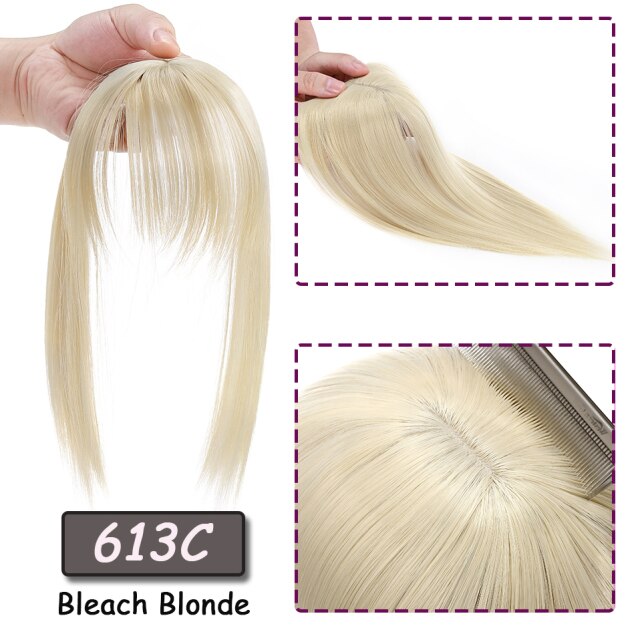 Natural Straight Hair Topper Clip In Hair Extensions