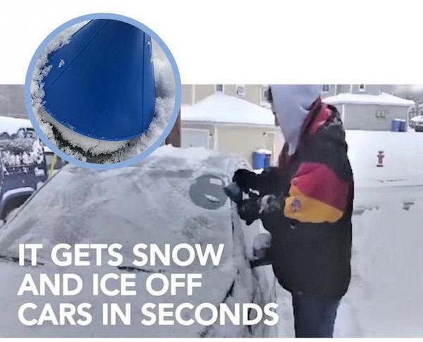 Magic Cone Ice Scraper