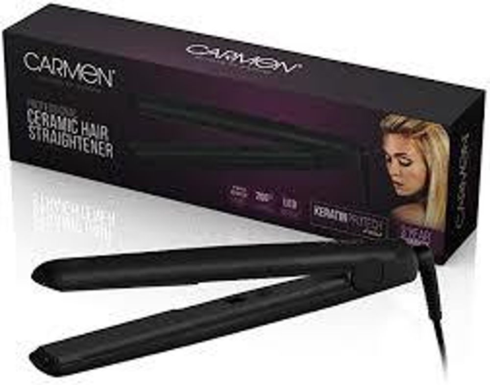 Carmen Hair Straightener with Ceramic Plates