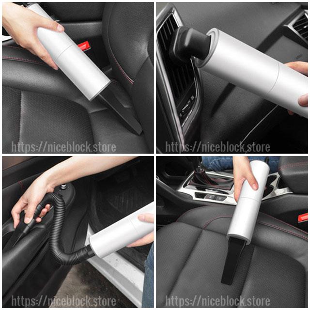 Handheld Mini Vacuum Cleaner for Car Upgrade(Dry)/Black